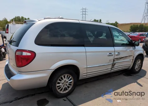 2003 Chrysler Town & Country Limited from USA, damaged, VIN 2C8GP64L33R143292